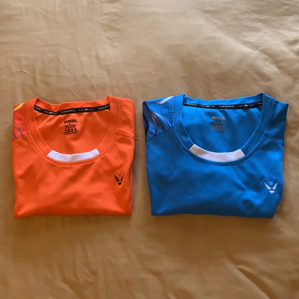 Sport Shirt Sweat Absorbant with Chinese Characters bundle